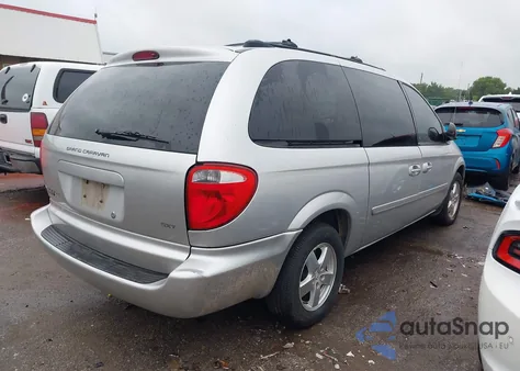 2006 Dodge Grand Caravan Sxt из США, поврежденный, VIN 2D4GP44L96R664627